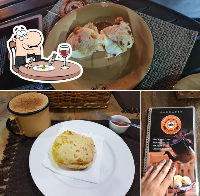 Platos en Kanto de Minas Empório e Café