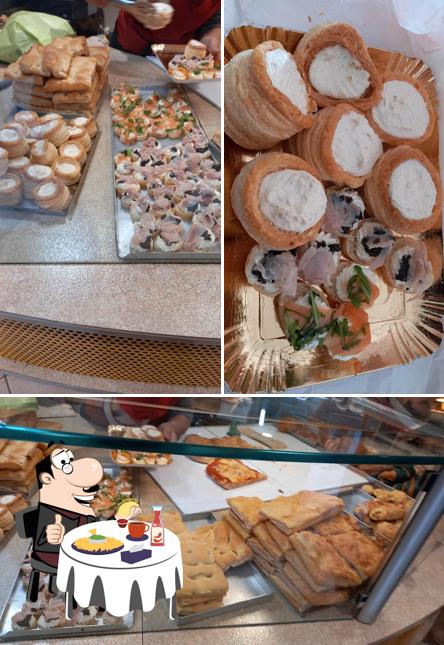 Piatto di formaggi al Panetteria Pasticceria Blengini e Beccaria