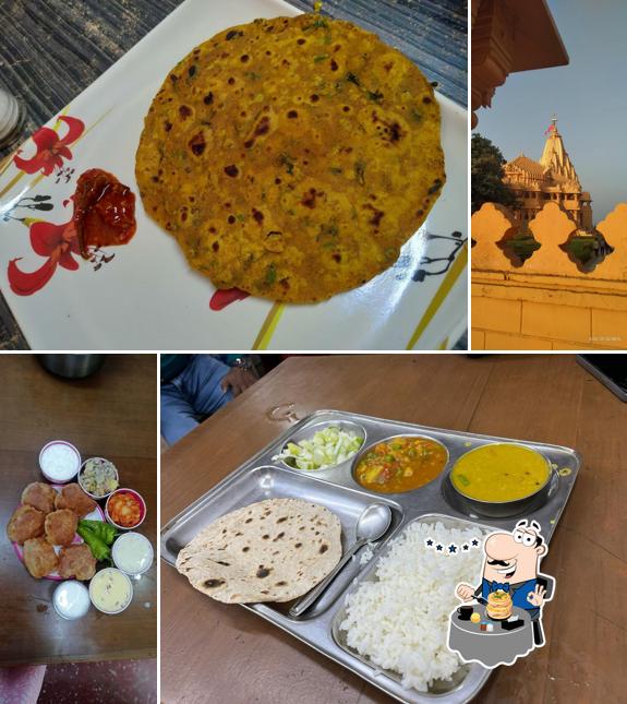 Food at Samrat Restaurant
