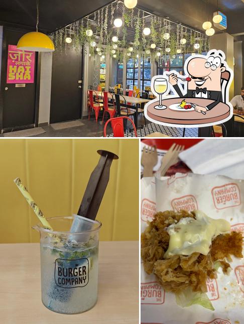 The Burger Company is distinguished by food and interior