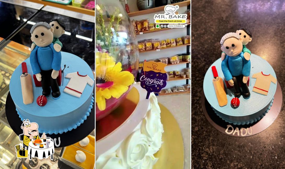 Food at Mr. Bake - The Live Cake Shop