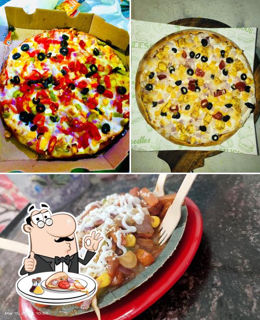 Honey pizza