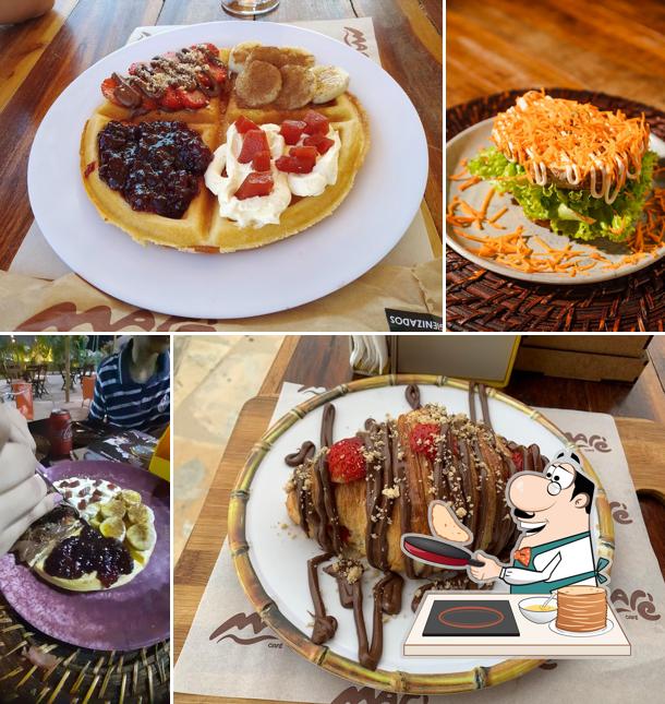 Panquecas em Maré Café