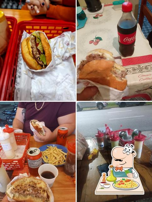 Comida em Mariazinha hamburgueria