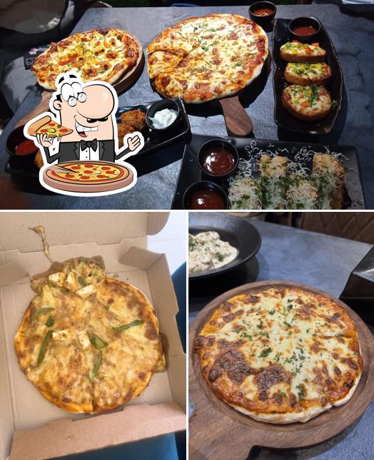 Order pizza at Heaven Cafe