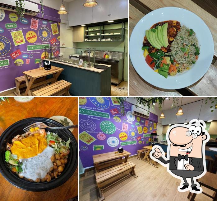 The interior of The Nature Bar - Goregaon