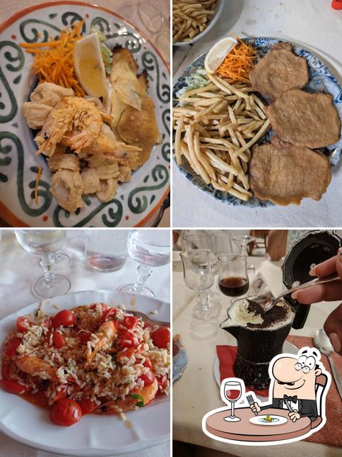 Cibo al Ristorante Lady Rose