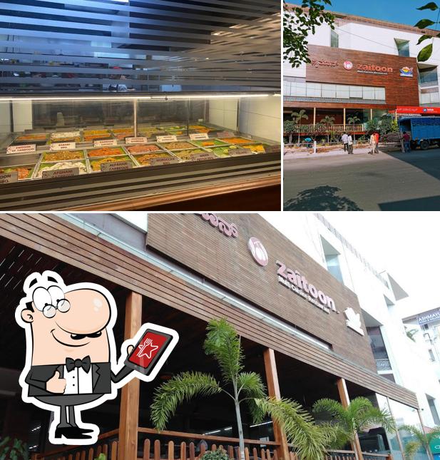 You can get some fresh air outside Zaitoon Restaurant , JP Nagar