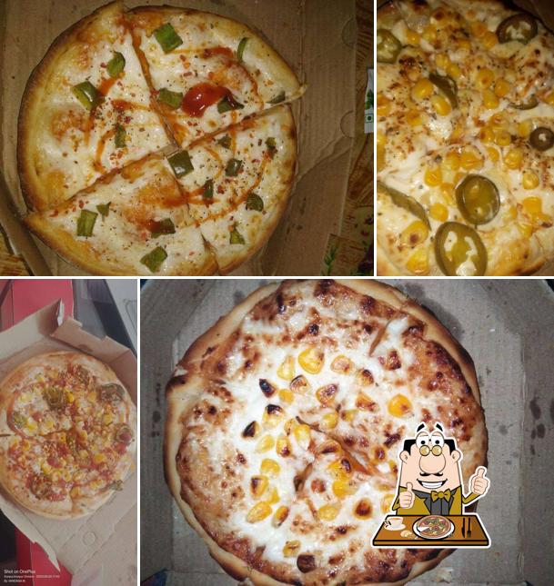 At The Pizza Express, you can get pizza