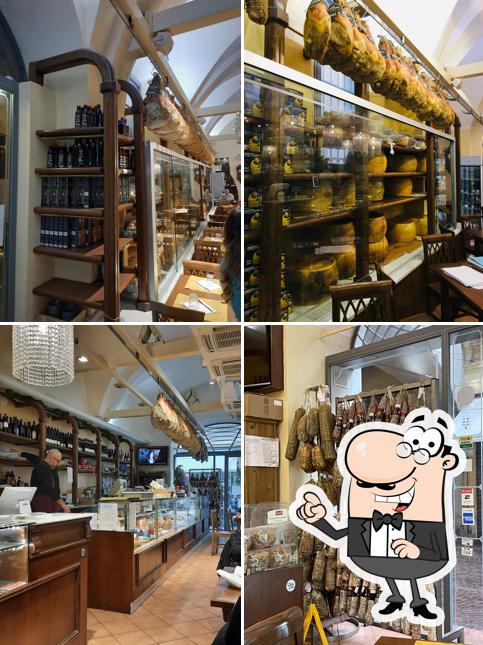 Gli interni di Antica Salumeria Giorgio Pancaldi
