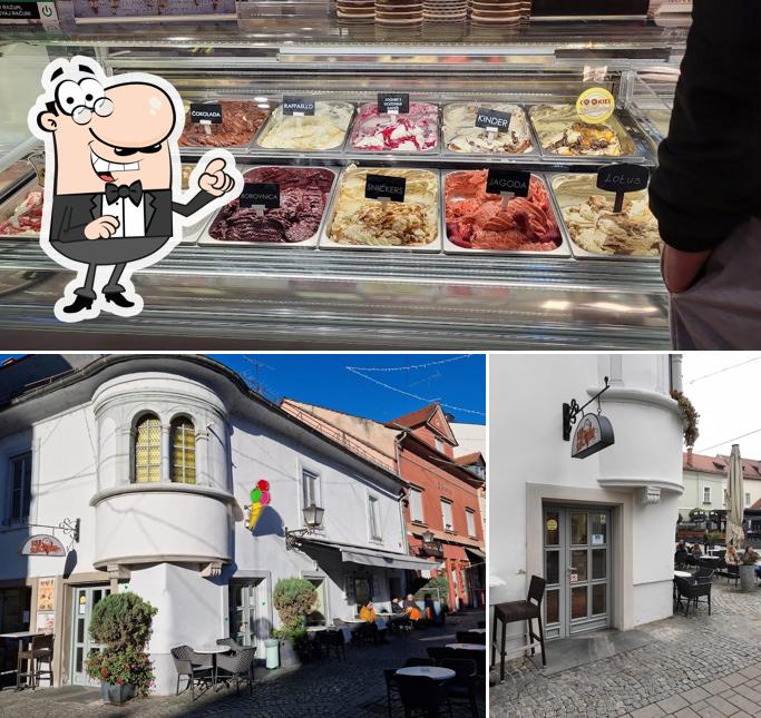 Siediti a un tavolo di Iglu slaščičarna Iljas Demiri s.p