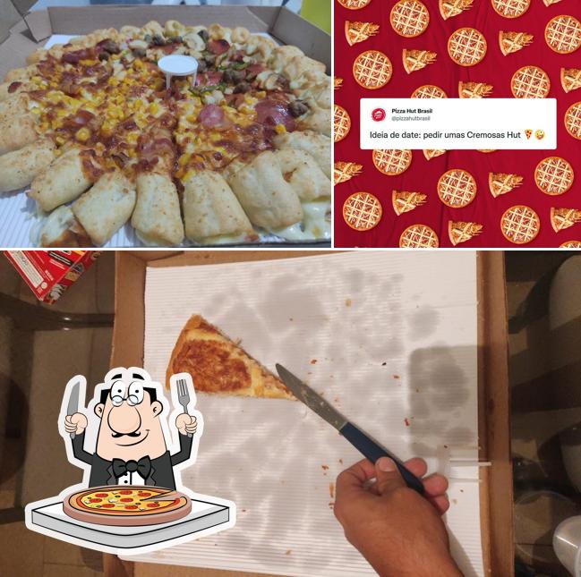 Consiga pizza no Pizza Hut