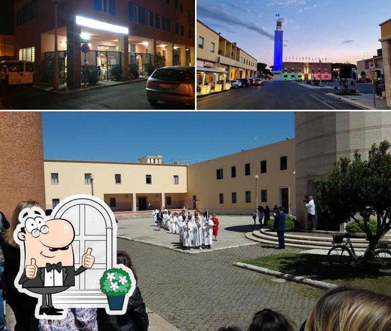 Gli esterni di Alla Posta Pizzeria Forno a Legna