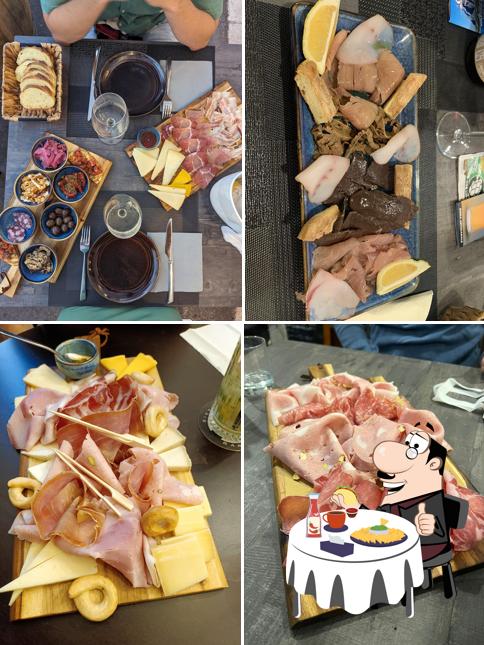 Piatto di formaggi al Bottega Sugameli