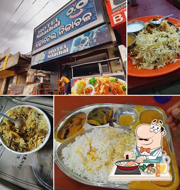 Fried rice at Hotel Nilanchal