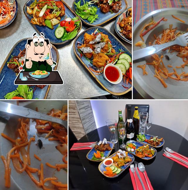 Food at food center