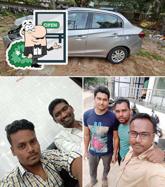 Check out how Shri Krishna Veg Hotel Gangavathi looks outside
