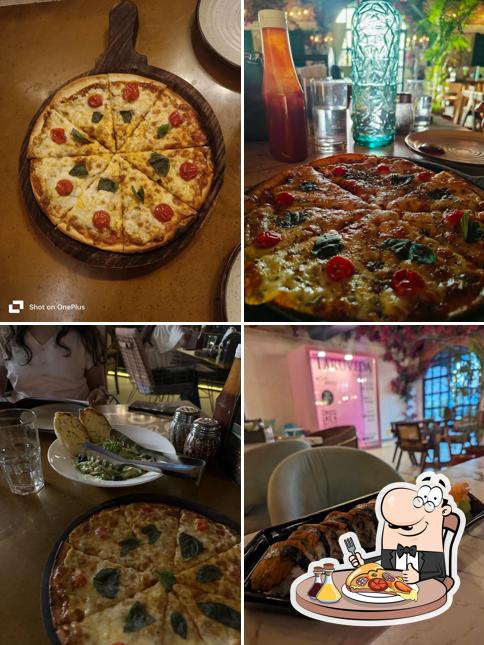 Try out pizza at Taruveda