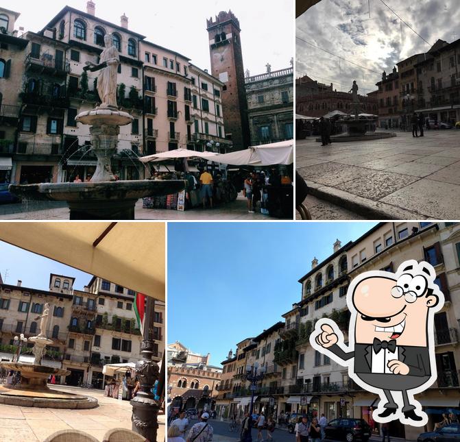 Curiosa tra la parte esterna di Caffè Brasserie Filippini