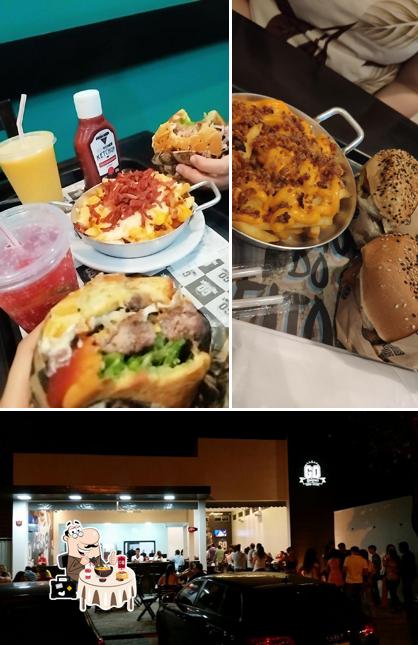 Dê uma olhada a imagem mostrando comida e interior no GoBurguer - Hamburgueria e Restaurante em Anápolis