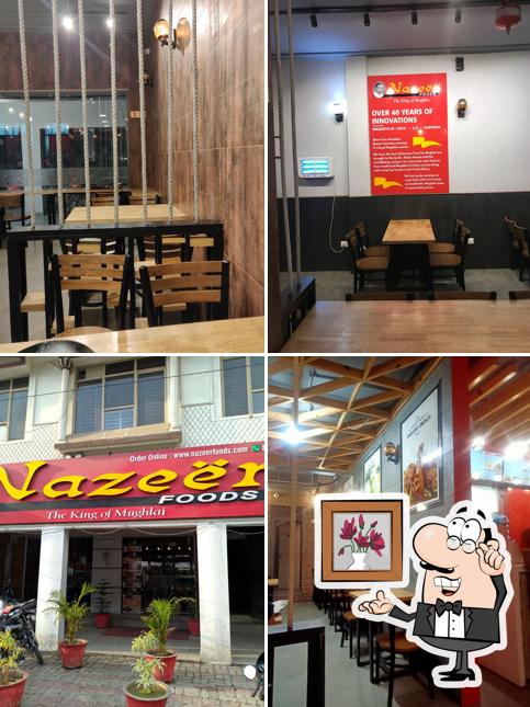 The interior of Nazeer foods
