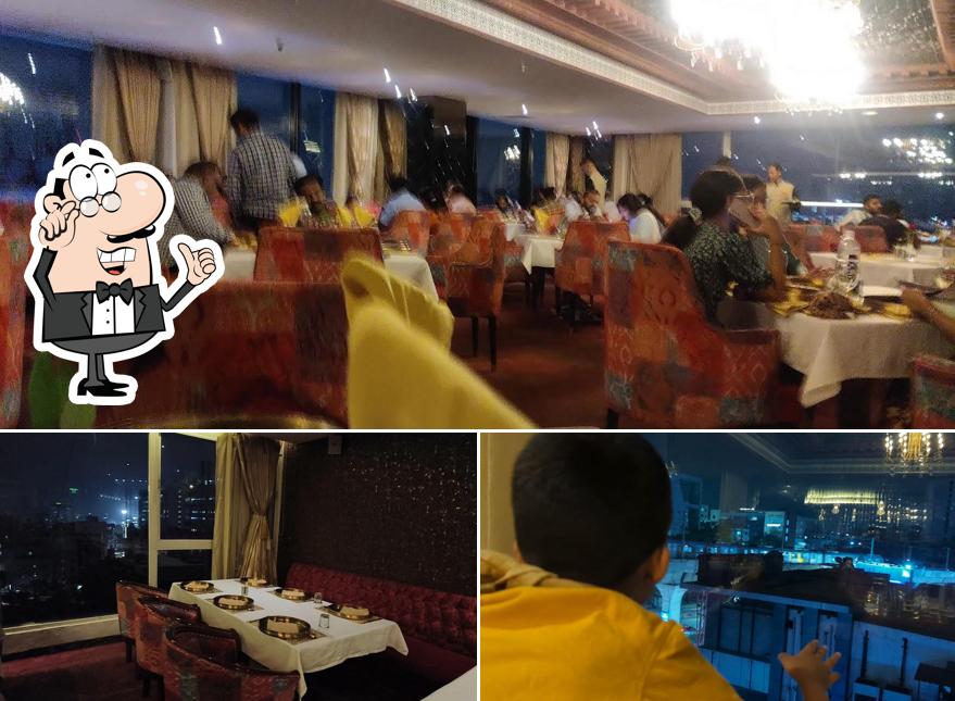 The interior of Pakka Local Hitech City