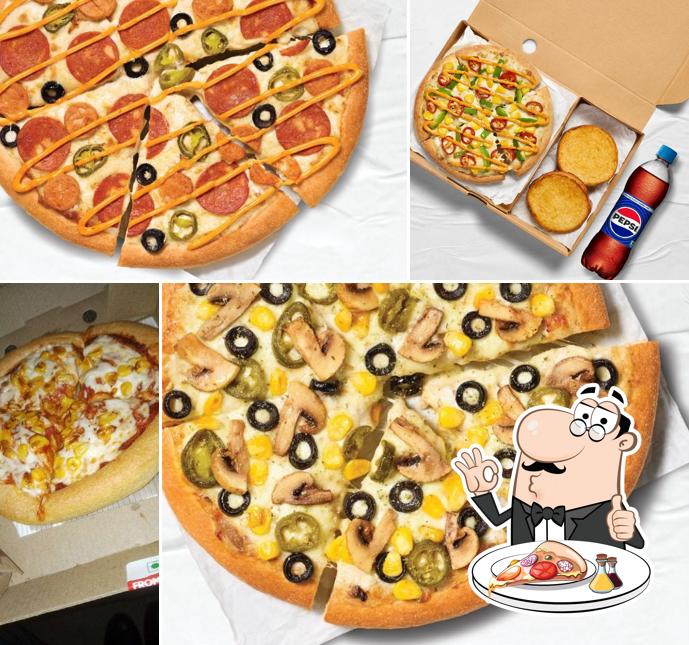 Try out different types of pizza