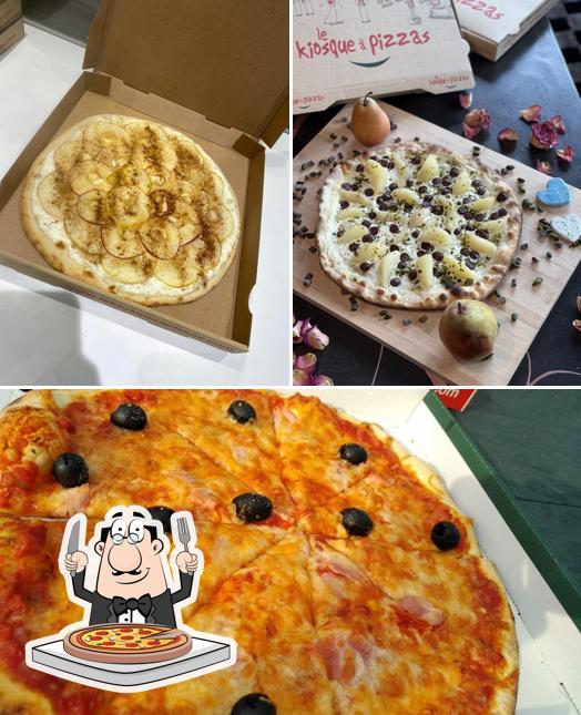 Essayez différents genres de pizzas