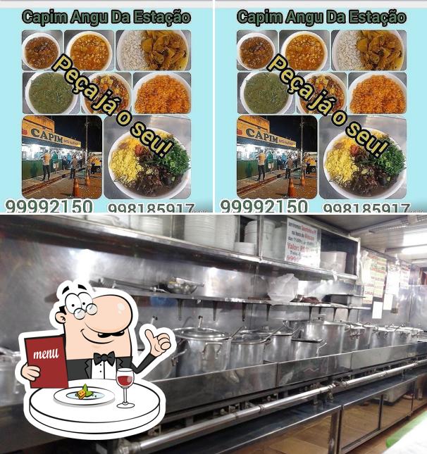 Platos en Capim Angu da Estação