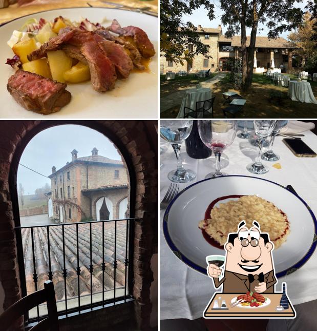 Ordina i un pasto a base di carne a Casina Cabella