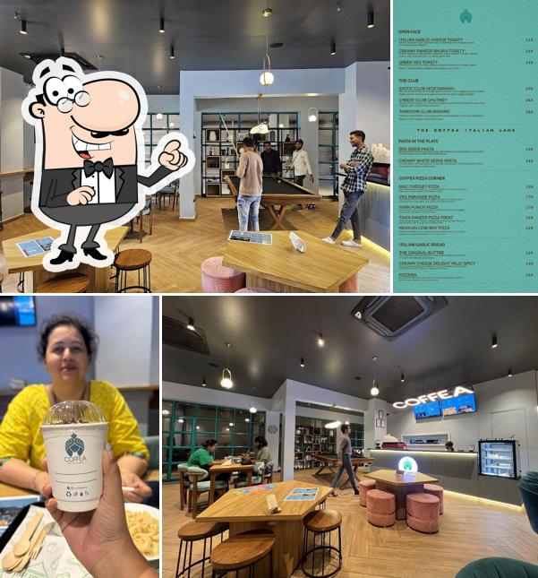 Check out how Coffea Satara looks inside