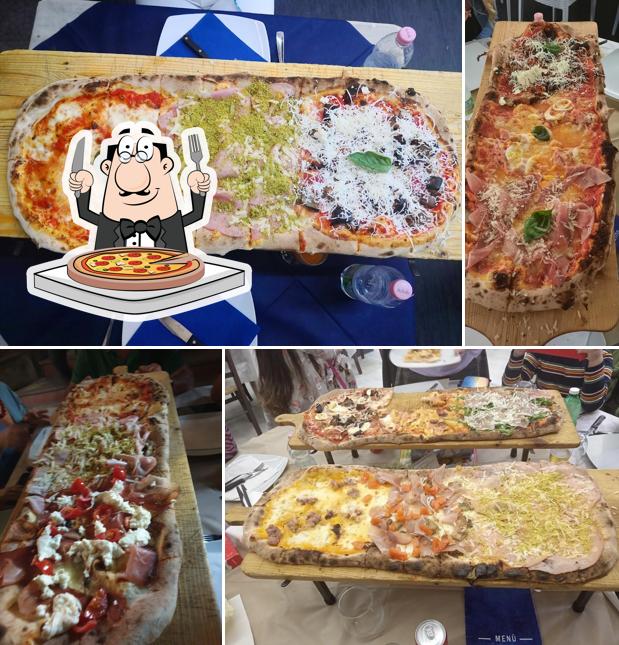 Prenditi tra le molte varianti di pizza
