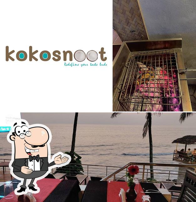 Here's a pic of Kokosnoot Cafe Varkala