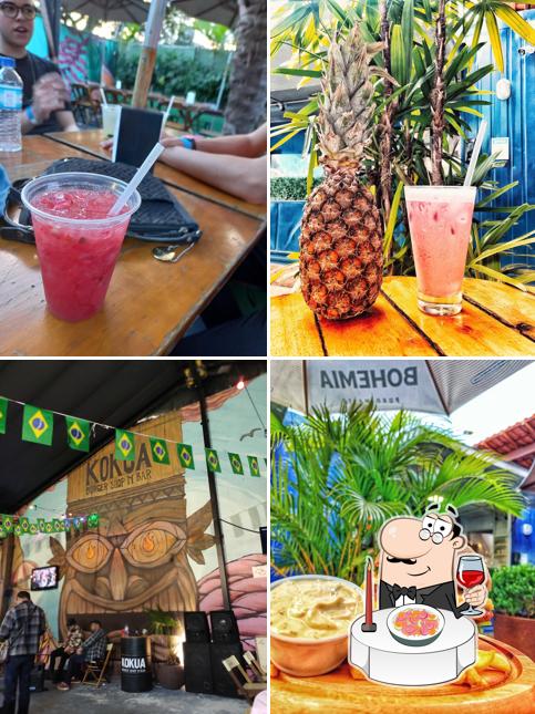 Tartar de atum em Kokua Burger Shop N Bar