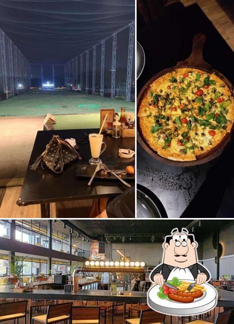 The picture of Onegolf Brewery’s food and interior