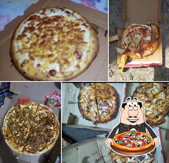 Get pizza at Pizza & burger zone