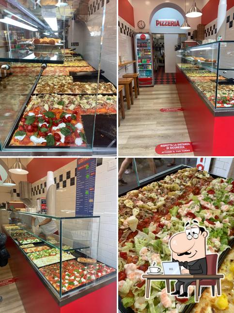 Gli interni di Pizzeria di mimo