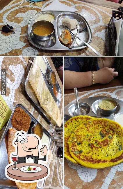 Food at Simply Madras