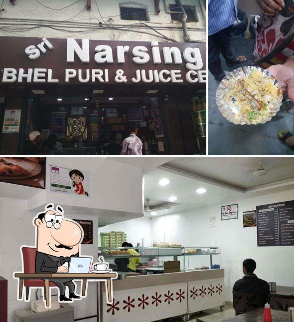 Check out how Sri Narsing Bhelpuri looks inside