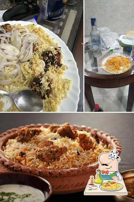 Food at Shama Chicken Biryani Corner