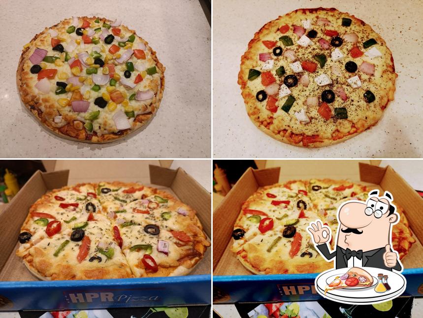 Order various variants of pizza