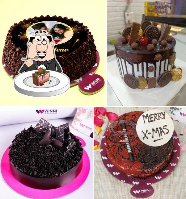 Chocolate cake at Winni Cakes & More