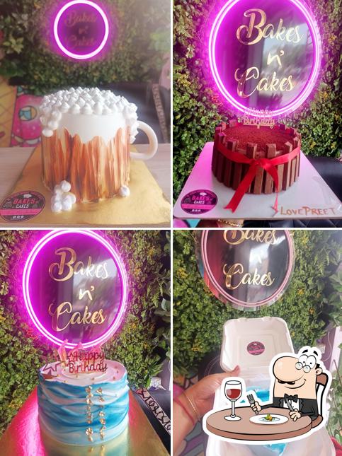 Food at Bakes n' Cakes