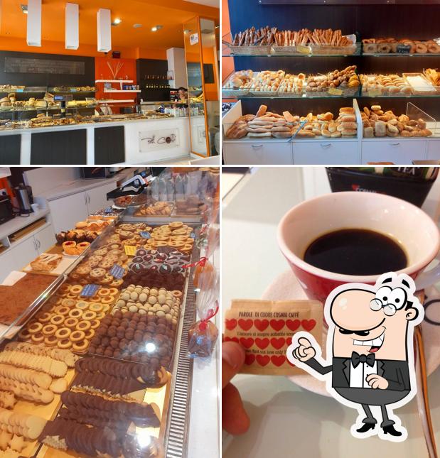Gli interni di Pan Caffé