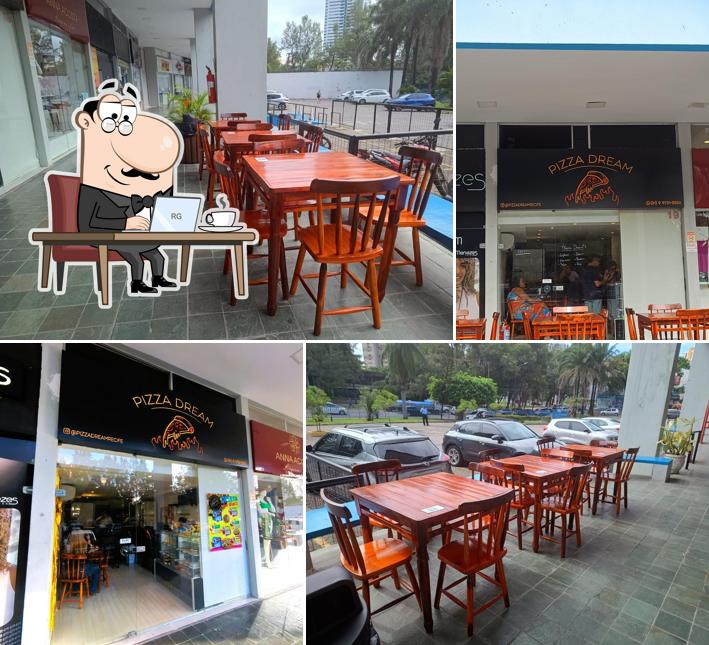 O interior do Pizza Dream - Pizzaria em Parnamirim Entrega rápida Delivery de pizza
