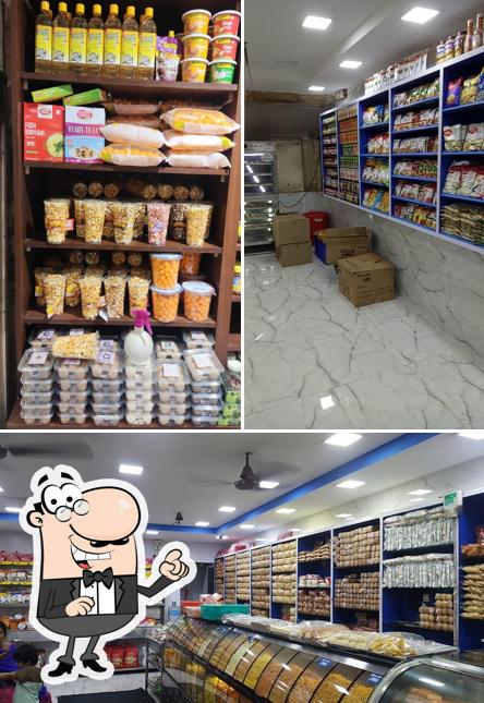 The interior of Kerala Hot Chips & Snacks