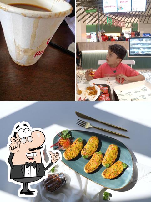 The interior of Roastea - On The Go