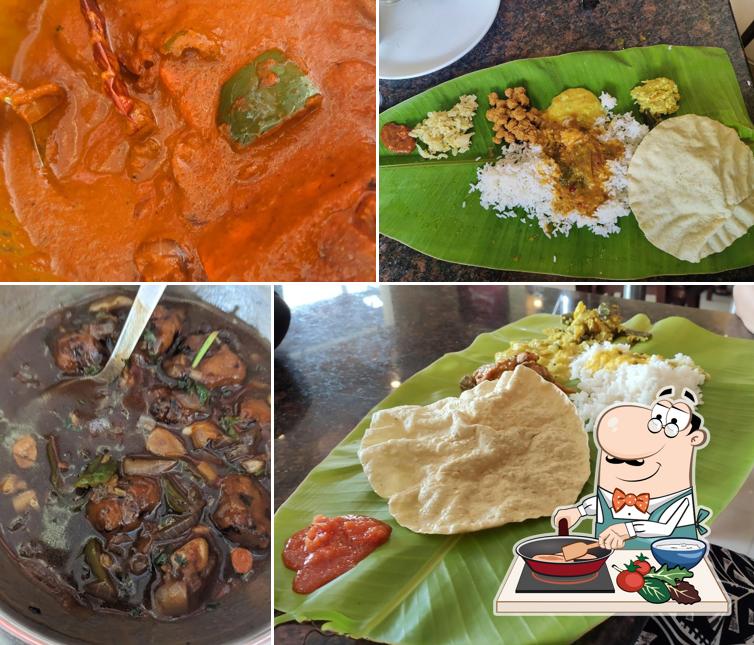 Chicken curry at Sree Aditti Bhavan