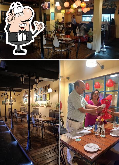 Take a seat at one of the tables at 10 Park Street Hotel & Banquets