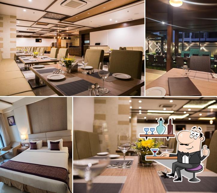 The interior of Ambrosia Restaurant